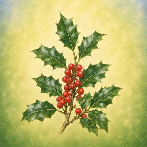 Holly Flower Essence remedy